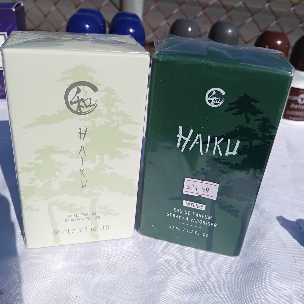 Avon Haiku Eau de Parfum Set - Cream and Green